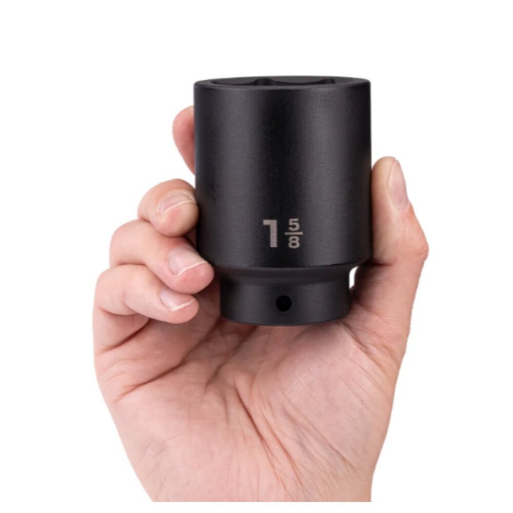 1/2 Inch Drive x 1-5/8 Inch Deep 6-Point Impact Socket